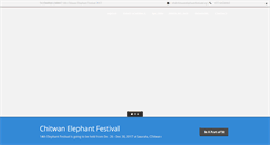 Desktop Screenshot of chitwanelephantfestival.org